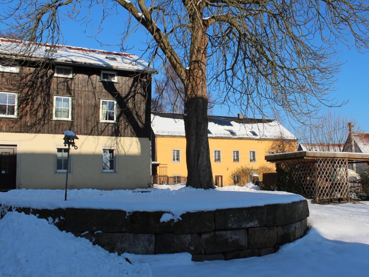Comfy Apartment In Weissig With Garden Экстерьер фото